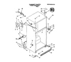 Whirlpool 3XARG457WP03 cabinet diagram