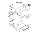 Whirlpool 3XARG457WP02 cabinet diagram