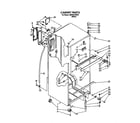 Whirlpool JWARG475D00 cabinet diagram