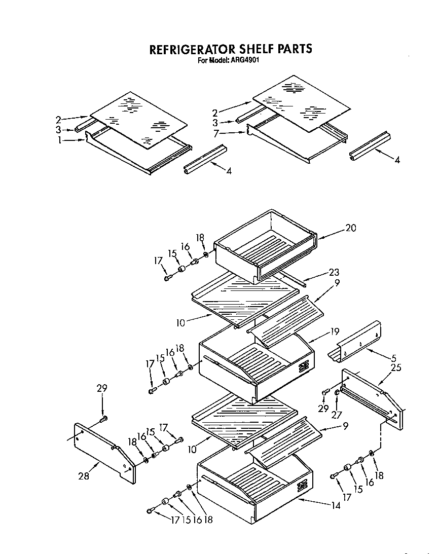 Refrigerator shelf