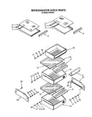 Refrigerator shelf