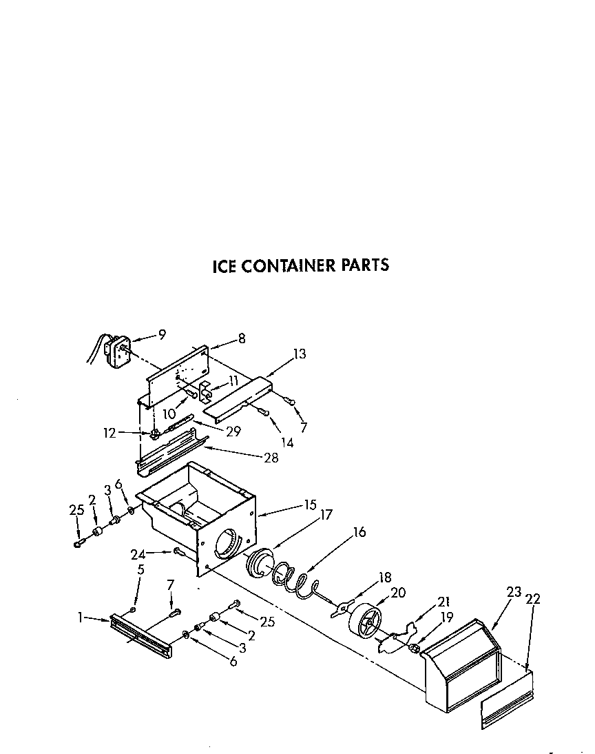 Ice container
