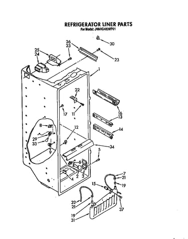Refrigerator liner