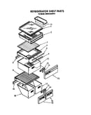 Refrigerator shelf