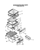 Refrigerator shelf