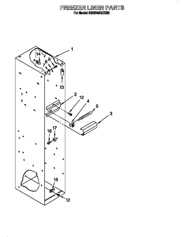 Freezer liner