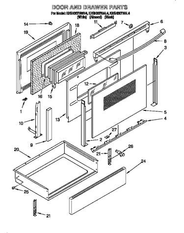 Door and drawer