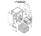 KitchenAid KESH307BAL4 oven chassis diagram