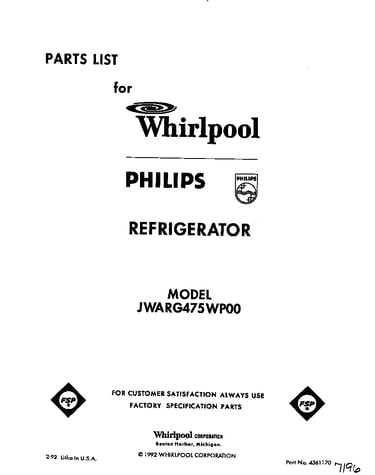 Front cover