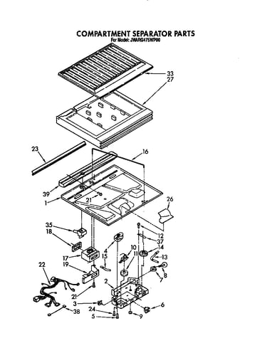 Compartment separator