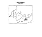 Whirlpool C15HAPB1 drain pump diagram