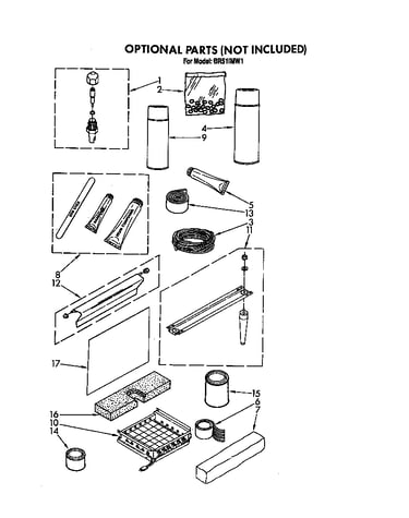Optional parts (not included)