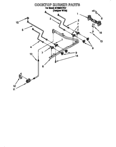 Cooktop burner