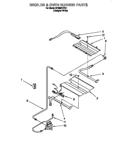 Broiler and oven burner
