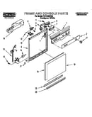 Frame and console