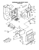 Dispenser and front