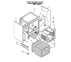 KitchenAid KESC307BWH4 oven chassis diagram