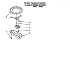 Whirlpool MT9160XEQ0 turn table diagram