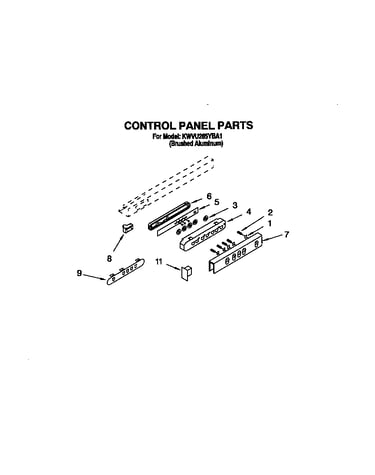 Control panel parts