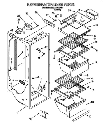 Refrigerator liner