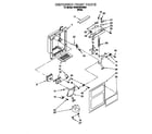 Whirlpool 7RS22AWXEW00 dispenser front diagram
