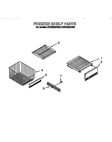 Freezer shelf