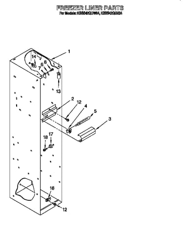 Freezer liner