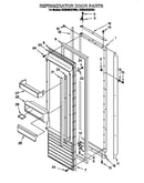 Refrigerator door