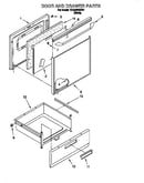Door and drawer