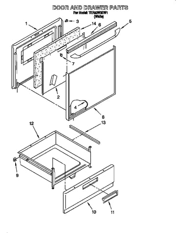 Door and drawer