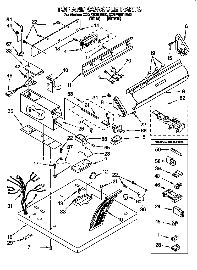 TOP AND CONSOLE