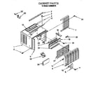 Whirlpool ACM052XF0 cabinet diagram