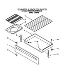 Drawer and broiler