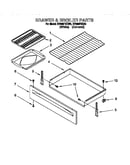 Drawer and broiler