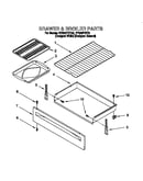 Drawer and broiler