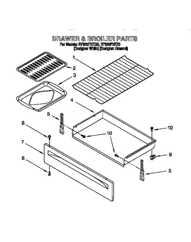 Drawer and broiler