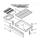 Drawer and broiler