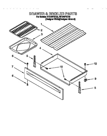 Drawer and broiler