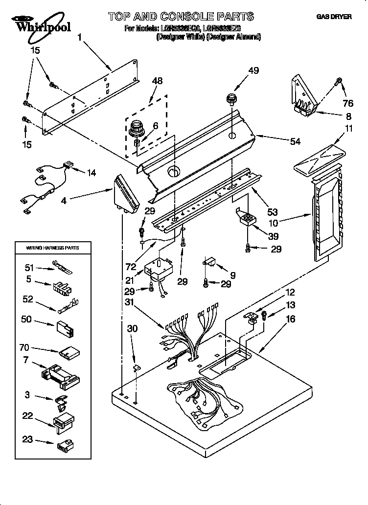 TOP AND CONSOLE