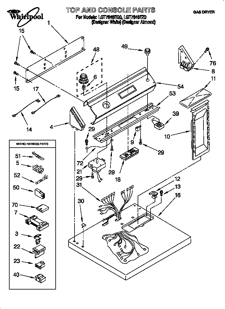 TOP AND CONSOLE