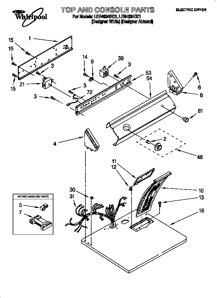 Parts diagram