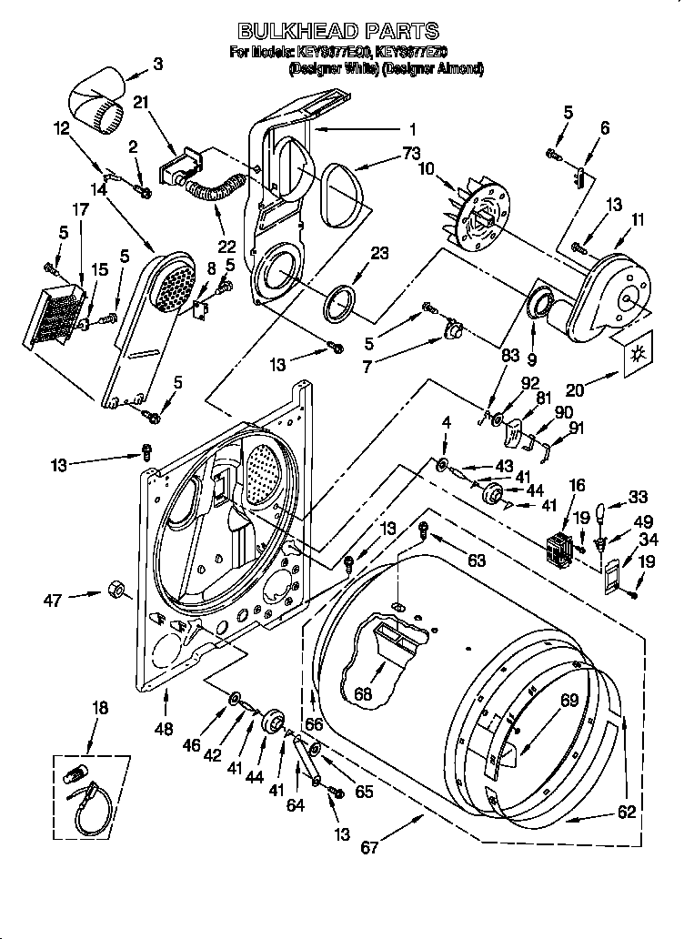 Parts diagram