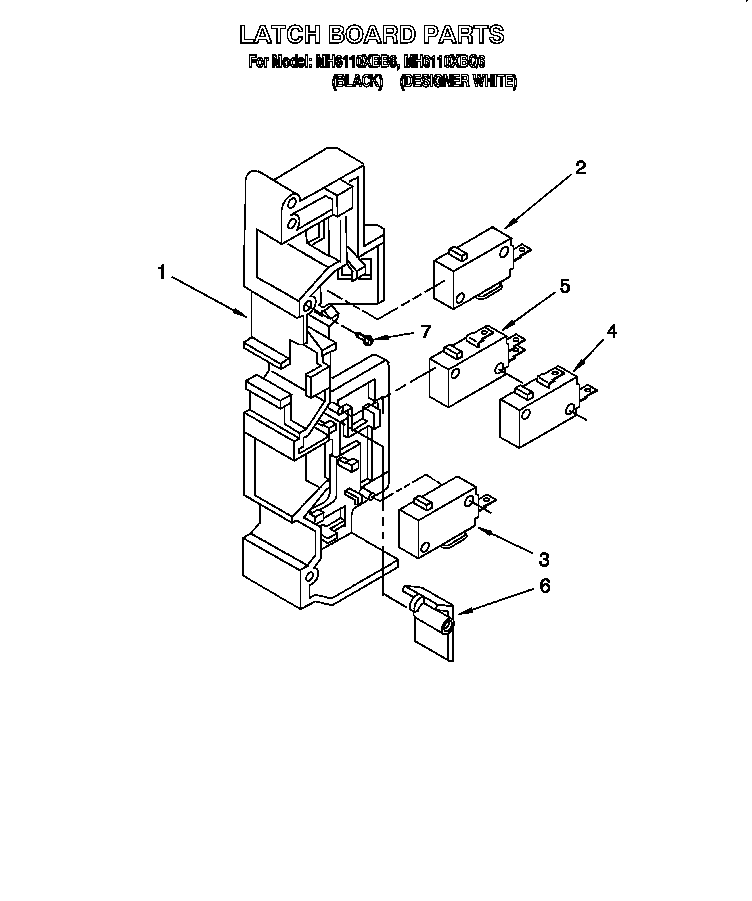 LATCH BOARD