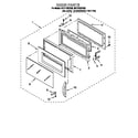 Whirlpool MH7110XBB6 door diagram