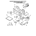 Whirlpool MH7110XBB6 magnetron and air flow diagram