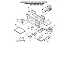 Whirlpool MH7115XBB6 magnetron and air flow diagram