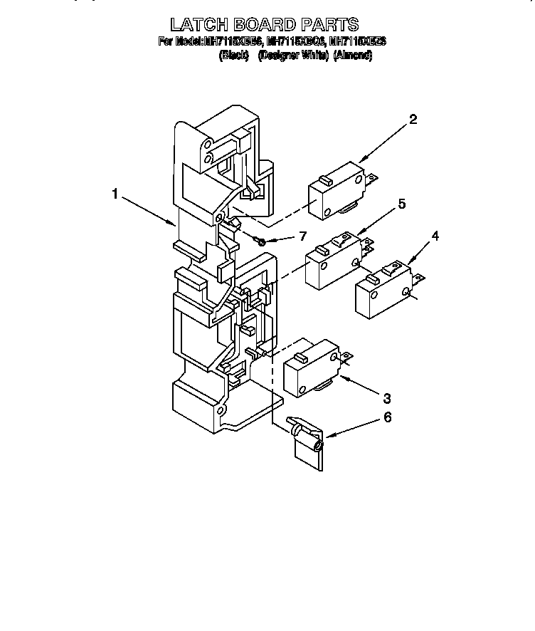 Latch board