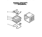 Whirlpool RBS275PDB1 internal oven diagram