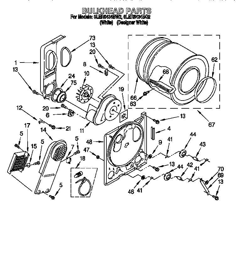 Parts diagram