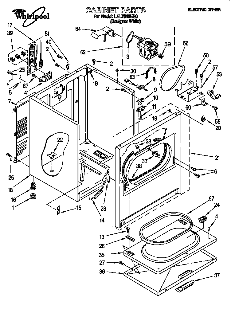 Parts diagram